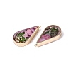Epoxy Resin Pendants KK-Q082-01KCG-02-2