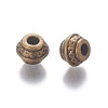 Tibetan Antique Bronze Metal Lead Free & Nickel Free & Cadmium Free MLF0586Y-NF-1