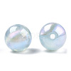 ABS Plastic Imitation Pearl Beads PACR-N013-01B-01-1