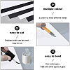 6Sheets 2 Colors ABS Plastic Plates KY-BC0001-21-4