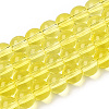 Transparent Glass Beads Strands X-GLAA-T032-T6mm-12-1