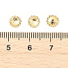 SHEGRACE Brass Beads Caps XGRPCU721-281G-3