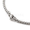 304 Stainless Steel Pendant Necklaces NJEW-K253-07P-5