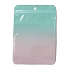 Rectangle Glitter Holographic PVC Resealable Packaging Bags ABAG-P011-01F-01-2
