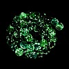 Luminous Handmade Glod Sand Lampwork Beads Strands LAMP-B028-03R-10mm-4