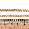 Glass Beads Strands EGLA-S056-2mm-08-2