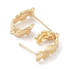 Brass Stud Earring Finding X-KK-C031-07G-2