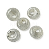 Natural Labradorite Donut/Pi Disc Charms G-G142-02Q-1