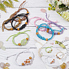   9Pcs 9 Colors Waxed Cotton Cord Braided Bracelets BJEW-PH0004-34B-3
