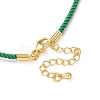 2MM Round Nylon Milan Cord Necklace Makings LS-MAK-F038-C29-G-2
