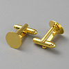 Brass Cuff Button KK-C2914-G-1