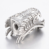 304 Stainless Steel European Beads STAS-F150-099-3