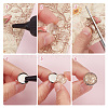 DIY Blank Dome Cufflinks Making Kits DIY-HY0001-80-4