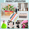 20M 10 Colors Stain Pleated Lace Ribbon OCOR-BC0007-42-5
