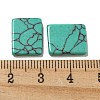 Synthetic Turquoise Cabochons G-G075-07-3