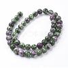 Natural Gemstone Beads Strands X-G-G086-8mm-1-4