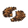 Natural Tiger Eye Eye Patches G-D301-A03-2