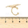 Iron & Alloy Cuff Earrings EJEW-G437-01C-5