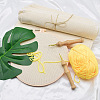 Embroidery Fabric DOLL-PW0002-052A-2