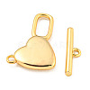 Brass Toggle Clasps KK-A223-21G-5