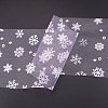 Snowflake Deco Mesh Ribbons OCOR-P010-G09-7