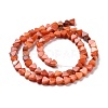 Natural Calcite Beads Strands G-G852-01-4