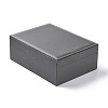 PU Imitation Leather Jewelry Organizer Box with Lock CON-P016-B01-3