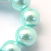 Baking Paint Pearlized Glass Pearl Round Bead Strands X-HY-Q003-6mm-45-3