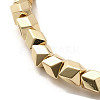 Electroplated Synthetic Non-magnetic Hematite Beads Strands G-L613-J01-01-3