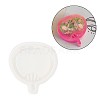Fan Pendant DIY Silhouette Silicone Molds DIY-Z040-01A-1