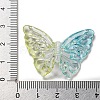 Two Tone Transparent Acrylic Beads X-OACR-E041-06D-3