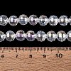 Transparent Glass Beads Strands GLAA-Q107-02A-01-4