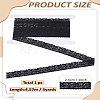 5 Yards Polyester Embroidery Lace Trim OCOR-LP0004-57-2
