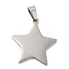 Non-Tarnish 304 Stainless Steel Pendants STAS-A086-06P-1