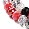 Glass Beads Strands EGLA-A034-M8mm-14-3