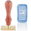 Wax Seal Stamp Set AJEW-WH0214-115-1