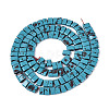 Spray Painted Synthetic Non-magnetic Hematite Bead Strands G-T124-02B-1-2