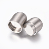 304 Stainless Steel Magnetic Clasps X-STAS-G203-02P-B-2