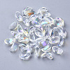 Transparent Glass Charms GLAA-S054-004C-01-1