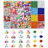 DIY Polymer Clay & Glass Seed & Acrylic Beads Making Finding Kits DIY-FS0006-38-1