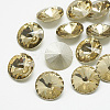 Pointed Back Glass Rhinestone Cabochons RGLA-T086-14mm-04-1