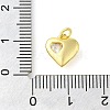 Rack Plating Brass Micro Pave Cubic Zirconia Charms KK-S396-35G-3