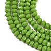Opaque Glass Beads Strands GLAA-G125-01C-04-3