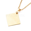 304 Stainless Steel Double Layer Necklaces NJEW-M181-22G-3