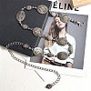 Tibetan Style Alloy Oval Link Chain Waist Belly Chains for Women FS-WGDAF3F-01-1