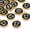 Golden Plated Alloy Charms ENAM-S118-02U-4
