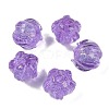 Handmade Gold Foil Lampwork Glass Beads FOIL-K003-03B-1
