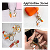 Kissitty 46Pcs 23 Styles Alloy Enamel Pendants ENAM-KS0001-02-15