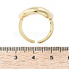 Brass Open Cuff Rings RJEW-Q778-19G-3