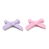 Flocky Acrylic Beads OACR-E020-04-2
